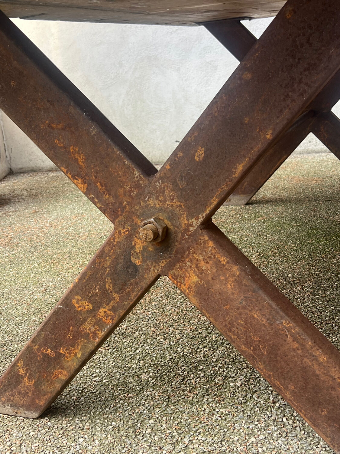 Large antique trade table