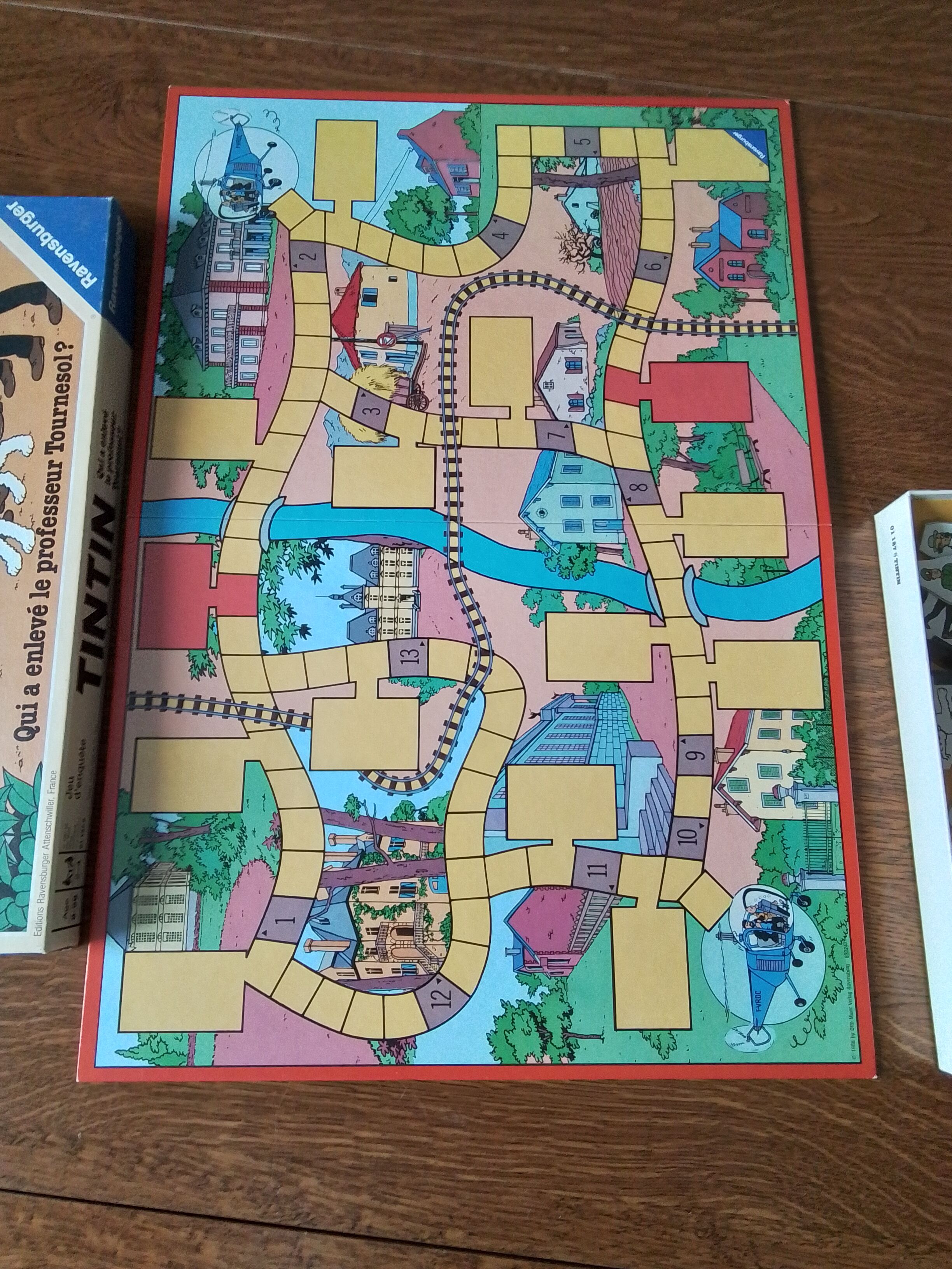 Board game Tintin