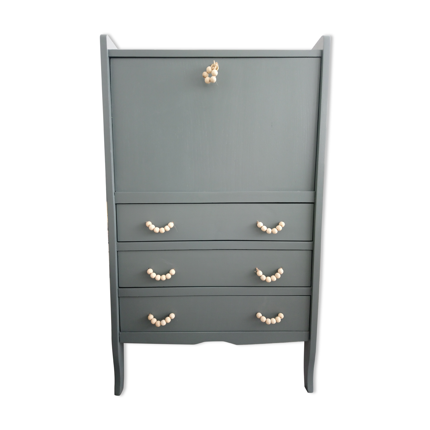 Writing desk vintage eucalyptus