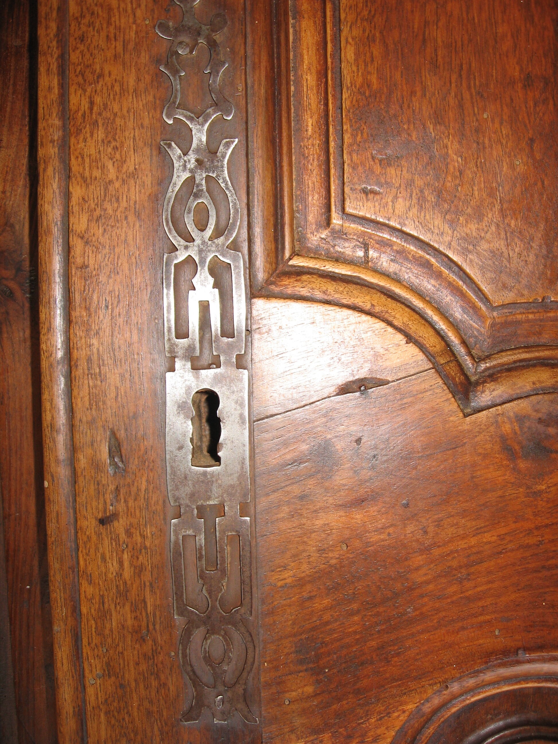 Pair of 18th closet doors