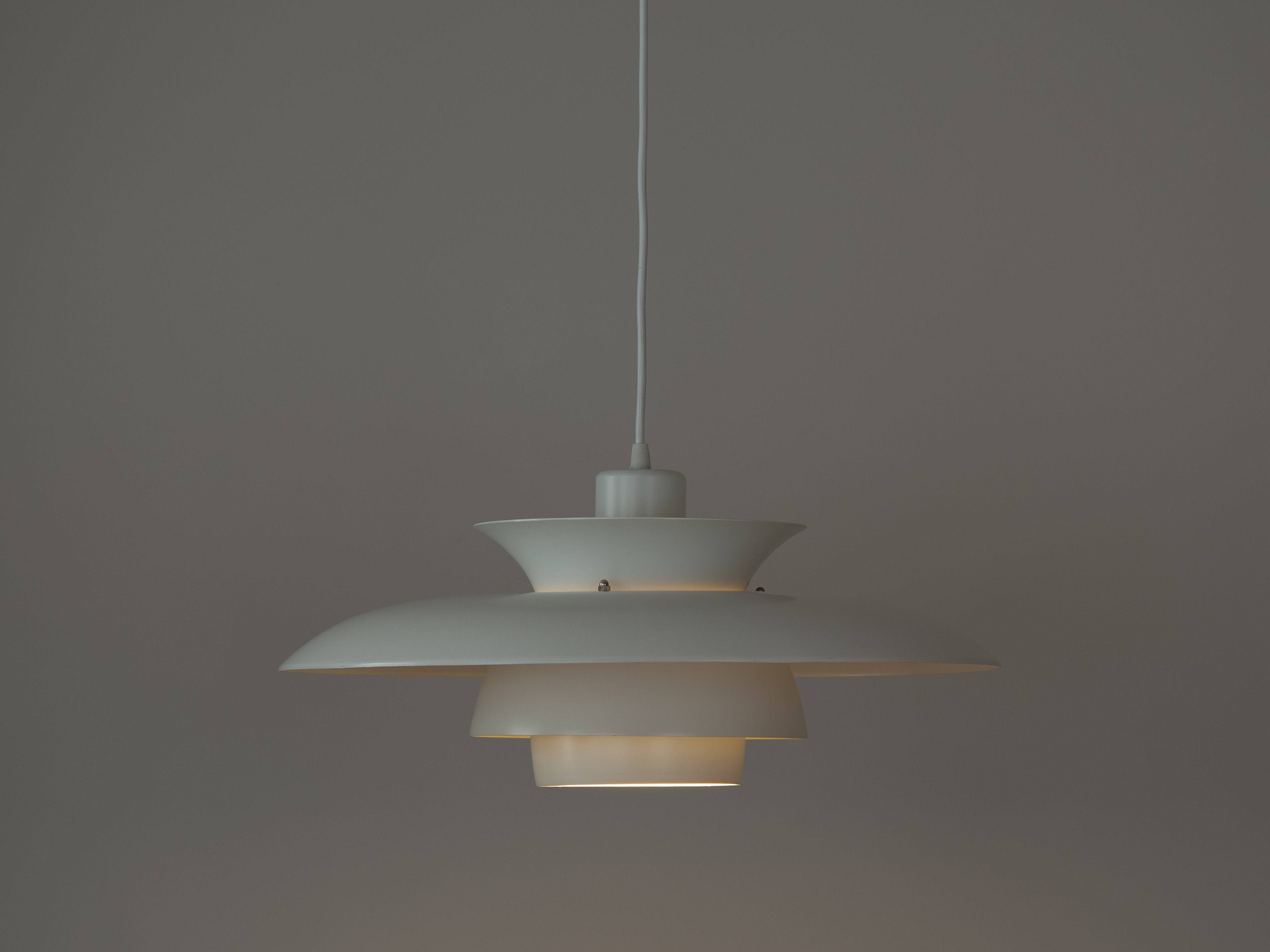 Danish vintage pendant lamp Lyskaer by Bent Nordsted, 1980s