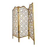 Vintage rattan screen