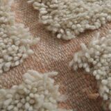 Moroccan ivory rug - Plain cream rug 150/250cm