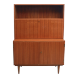1960s secretary combination in walnut