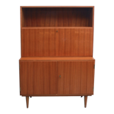 Secrétaire des années 1960 en noyer