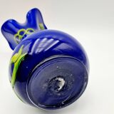 Darius Zarrin cobalt blue vase, 1960