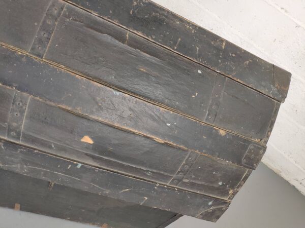 Malle de voyage bois