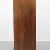 1950s Tambour Office Wooden Cabinet