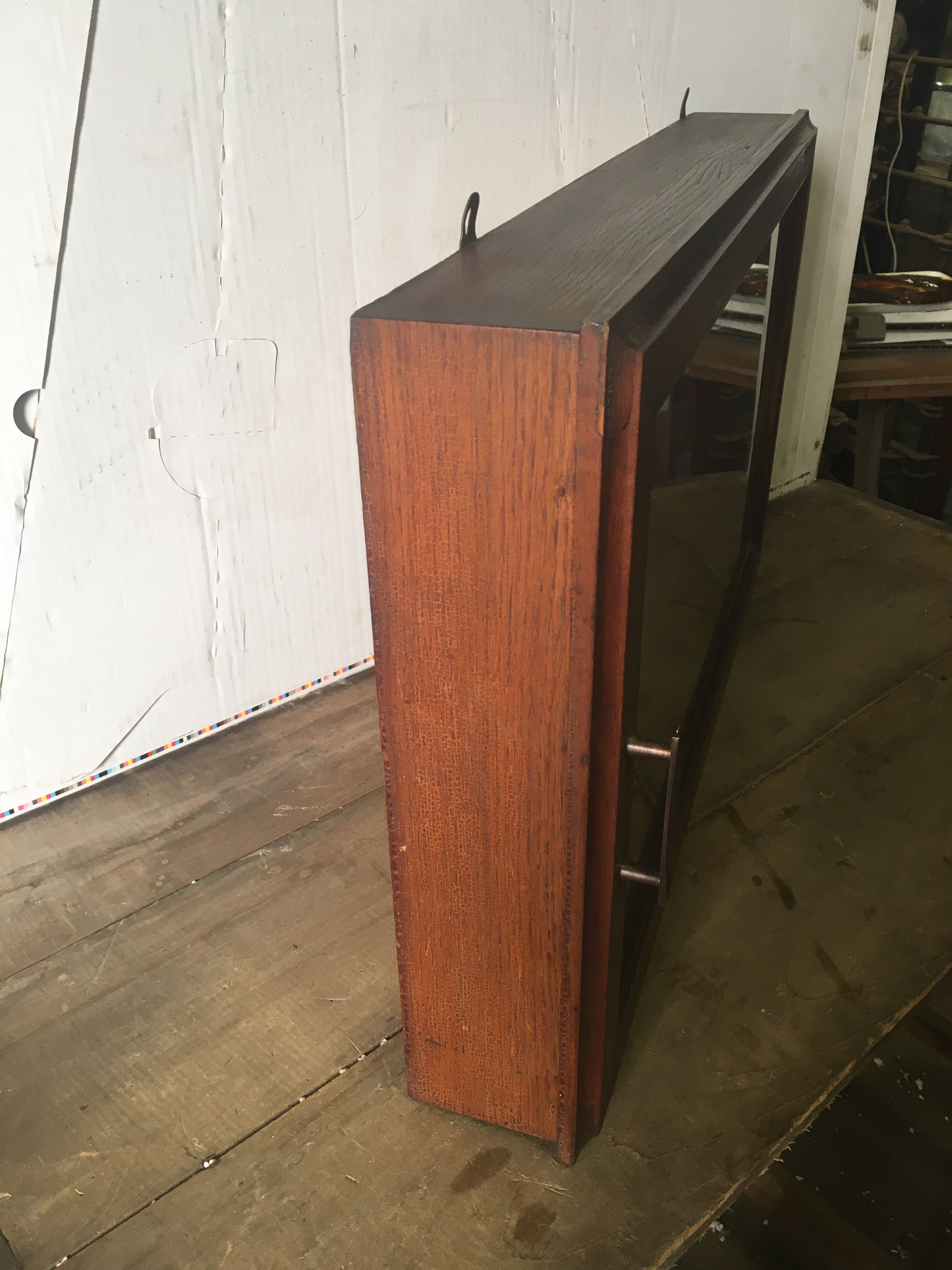 Small shop window oak 50s