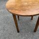 Vintage wooden round table