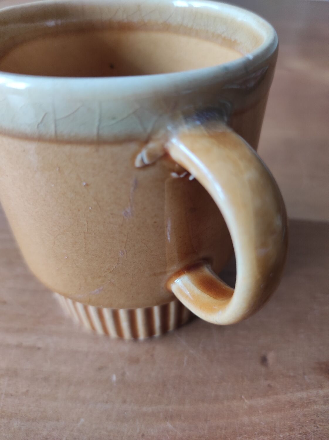 Ceramic mug made in China with Chinese characters