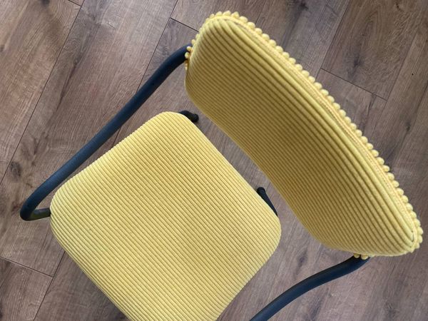 Fauteuil enfant velours côtelé