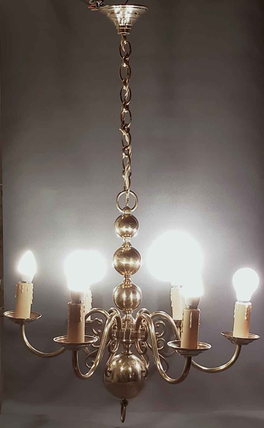 Dutch chandelier 6 lights