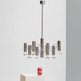 Chandelier in chrome by the Maison Sciolari