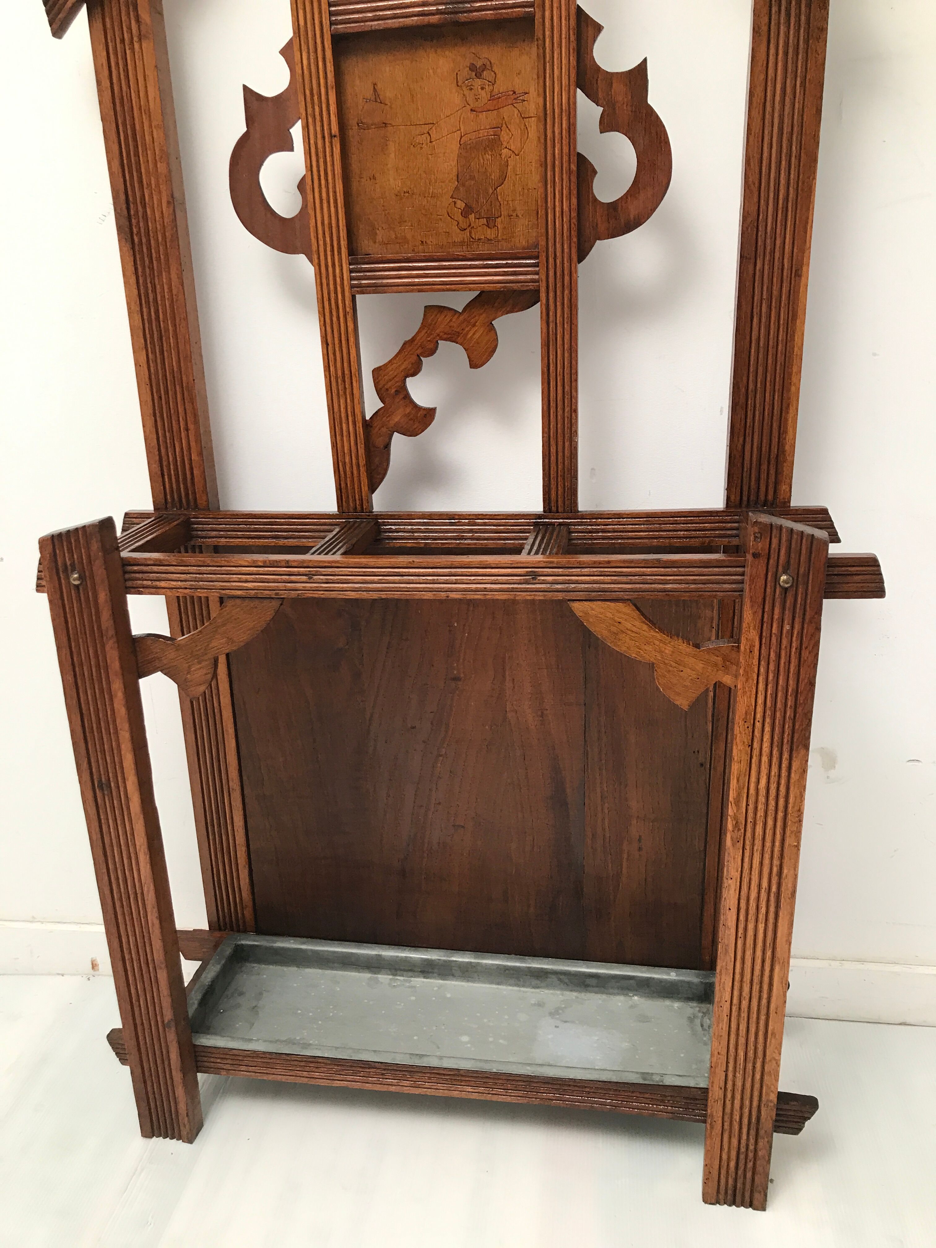 Wooden coat holder from the 30s
