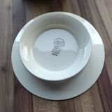 Longwy bird of paradise presentation plate