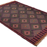 Anatolian handmade kilim rug 297 cm x 191 cm