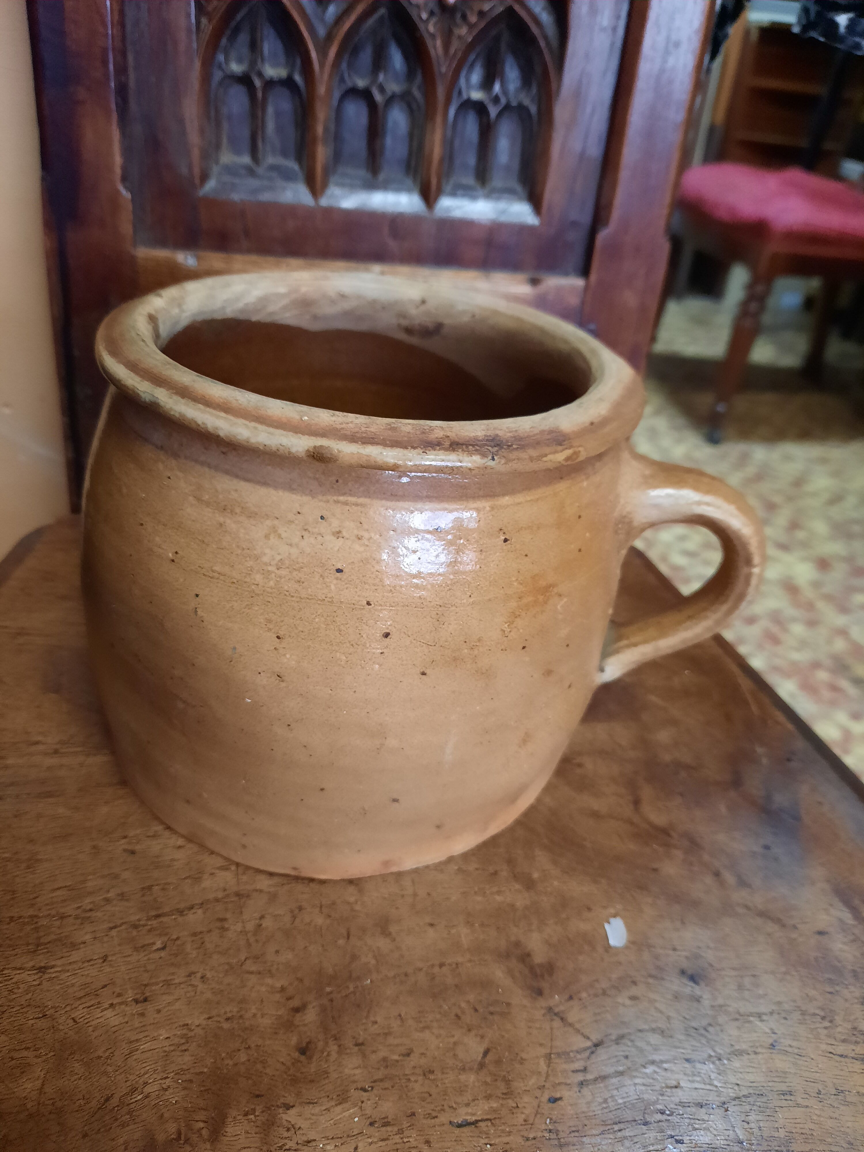Old sandstone pot