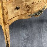 Louis XV Chest of Drawers in Thuja Burl and Marble, Period 11