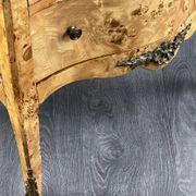Louis XV Chest of Drawers in Thuja Burl and Marble, Period 11