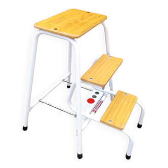 Vintage Hailo stool, 1980s
