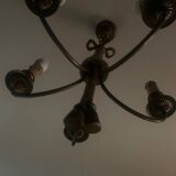 Lustre année 70 5 branches