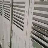 Shutters 4 leaves H148xL245cm antique oak pair 1