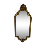 Gilded wooden mirror - 39x16cm