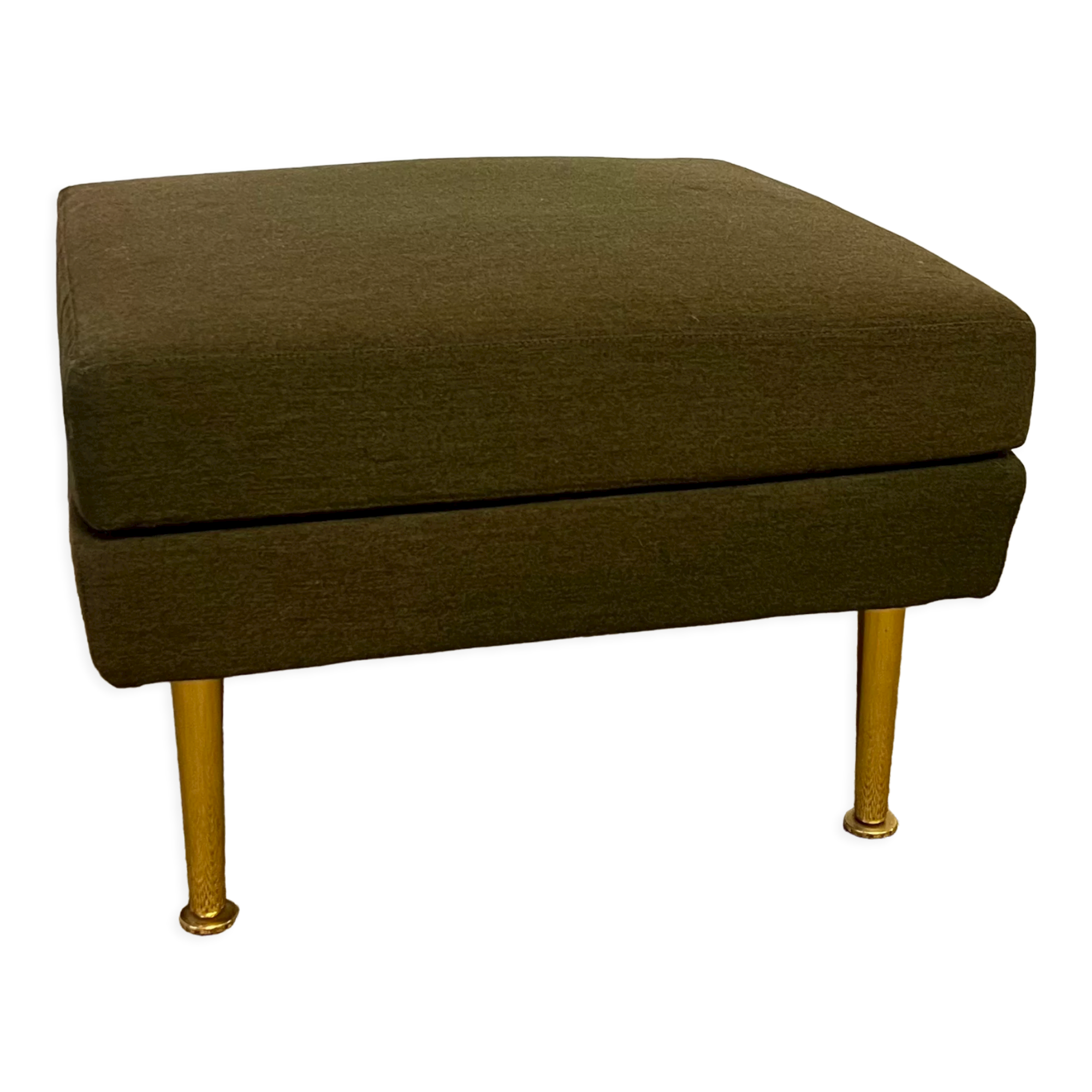 Vintage footrest pouf