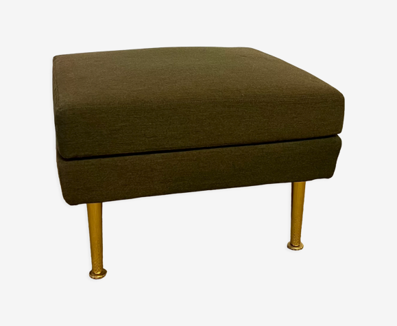 Vintage footrest pouf