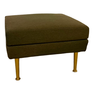 Vintage footrest pouf