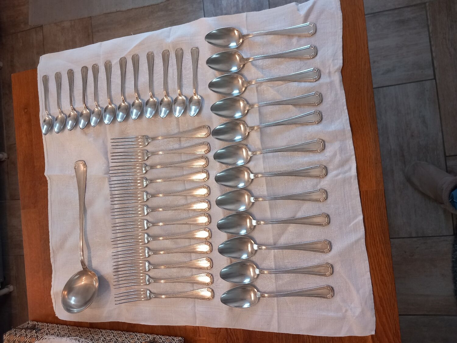 Ménagère art deco.37 pièces