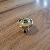 Boutons de meuble en laiton poli