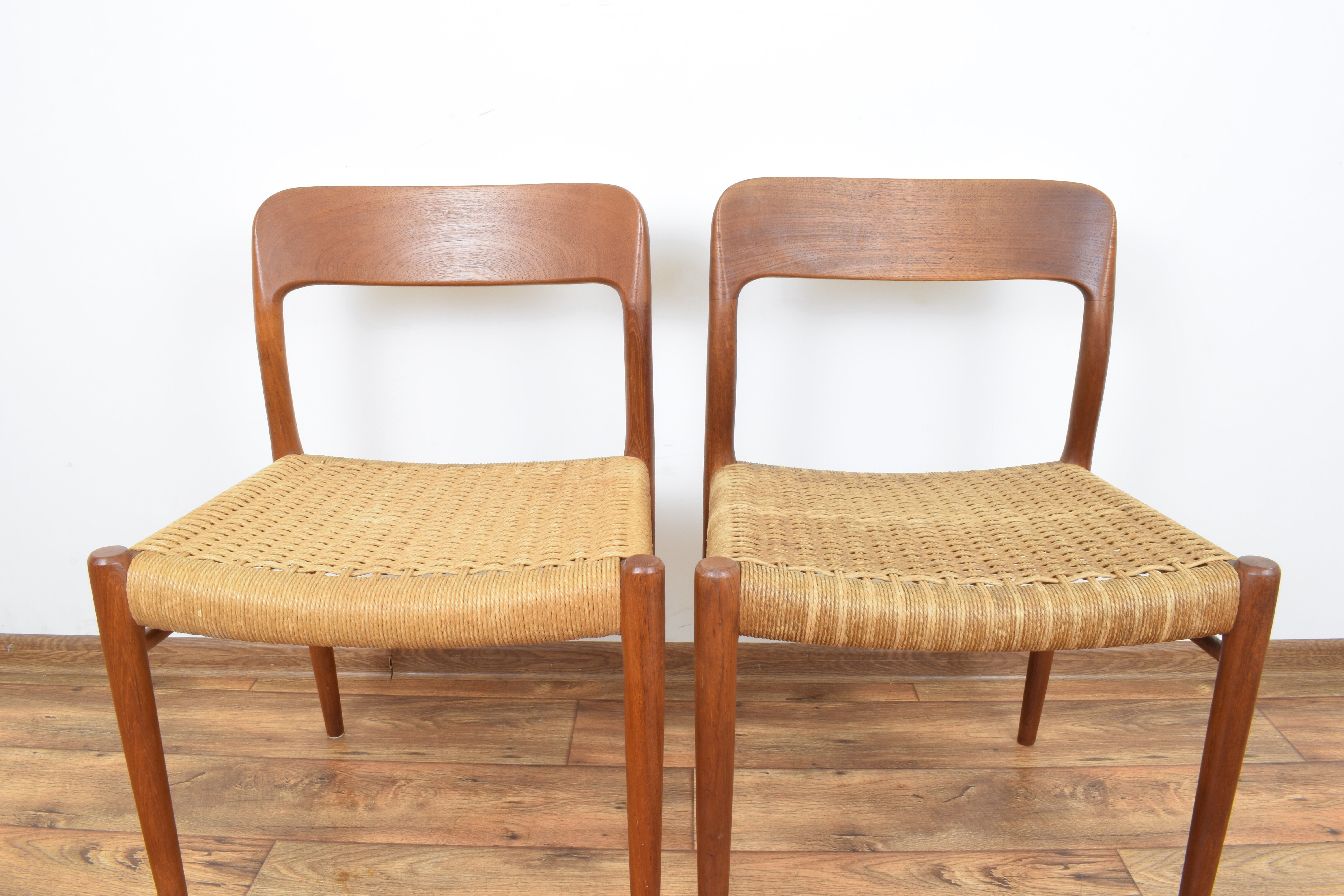 Mid-century model 75 chair by Niels Otto Møller for J.L. Møllers, 1960