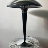 Unique Dakapo Lamp. Chrome art deco table lamp Ikea 1980s. Bauhaus style mushroom lamp