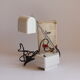Telescopic bedside or wall lamp, 1960s.