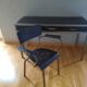 Desk and chair, industrial style