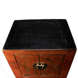 Pair of Chinese bedside tables
