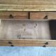 Bamboo and rattan chest of drawers - vintage 1960s