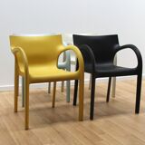 Suite of 4 Poppy Star chairs, Segis