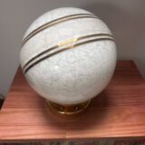 Plafonnier ou applique vintage globe blanc
