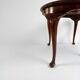 Table basse années 1940 cannage rotin colonial