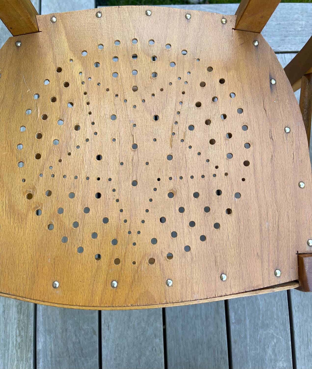 Luterma vintage bistro chairs