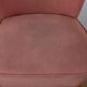 Fauteuil cocktail rose poudré