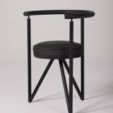 Black chair "Miss Dorn" Philippe Starck