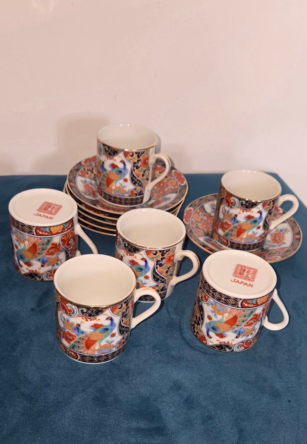 Japanese vintage café service