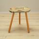 Tripod stool, Danish design, 1950s, designer: Arne Hovmand-Olsen
