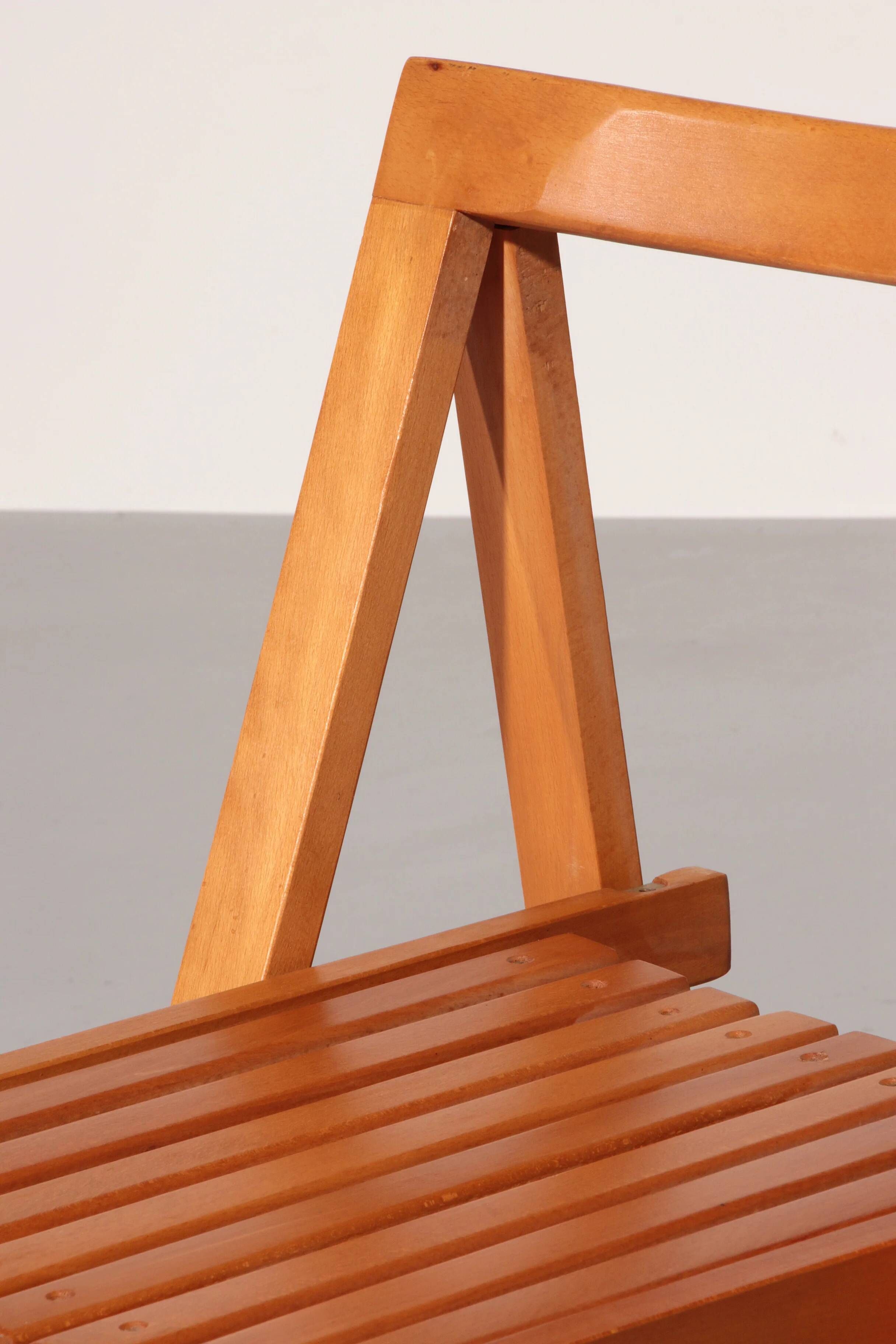 Chaises Trieste par Aldo Jacober pour Alberto Bazzani, années 1960.