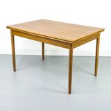 Danish Extendable Oak Dining Table, 1960s