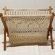 Macramé magazine holder, 70s
